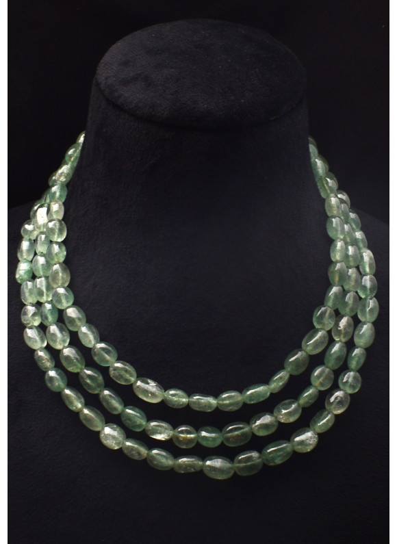 AAA+ Natural Jade Stone Precious Beads 600ct Superb Necklace Jewelry for Her