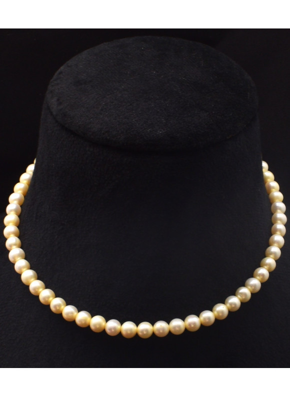 AAA+ Natural Biwa Pearl Precious Beads 101.9ct  Necklace Jewelry for Her