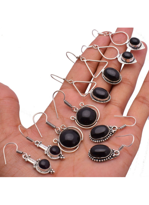 100 PC Mix Wholesale Earring Lot 925 Sterling Silver Plated Jewelry 